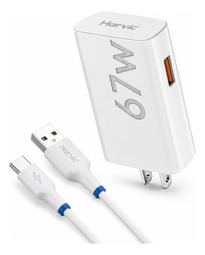 Cargador Pared Carga Rapida 20w Qc 3.0 Usb Cable Tipo C — foto 2