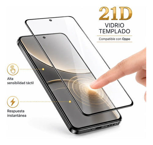 Vidrio Templado Blindado Protector Pantalla para Oppo A60