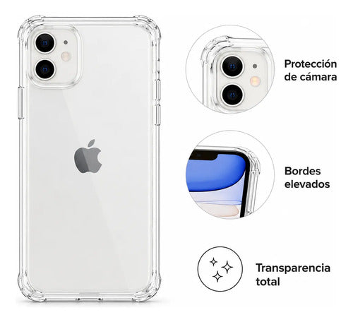 Estuche Space Antigolpes Transparente para Iphone — foto 4