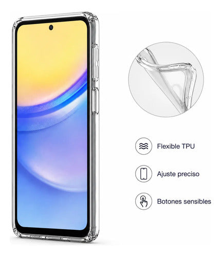 Estuche Space Antigolpes Transparente para Samsung — foto 3