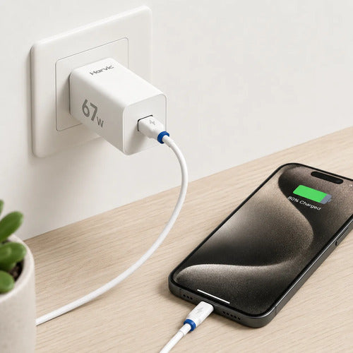 Cargador Pared Carga Rapida 20w Qc 3.0 Usb Cable Tipo C — foto 3