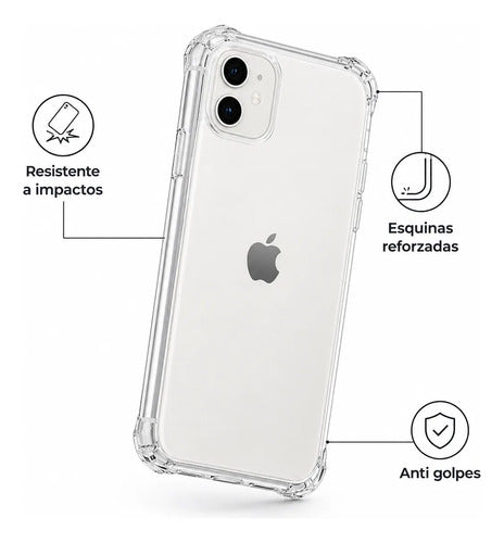 Estuche Space Antigolpes Transparente para Iphone — foto 7
