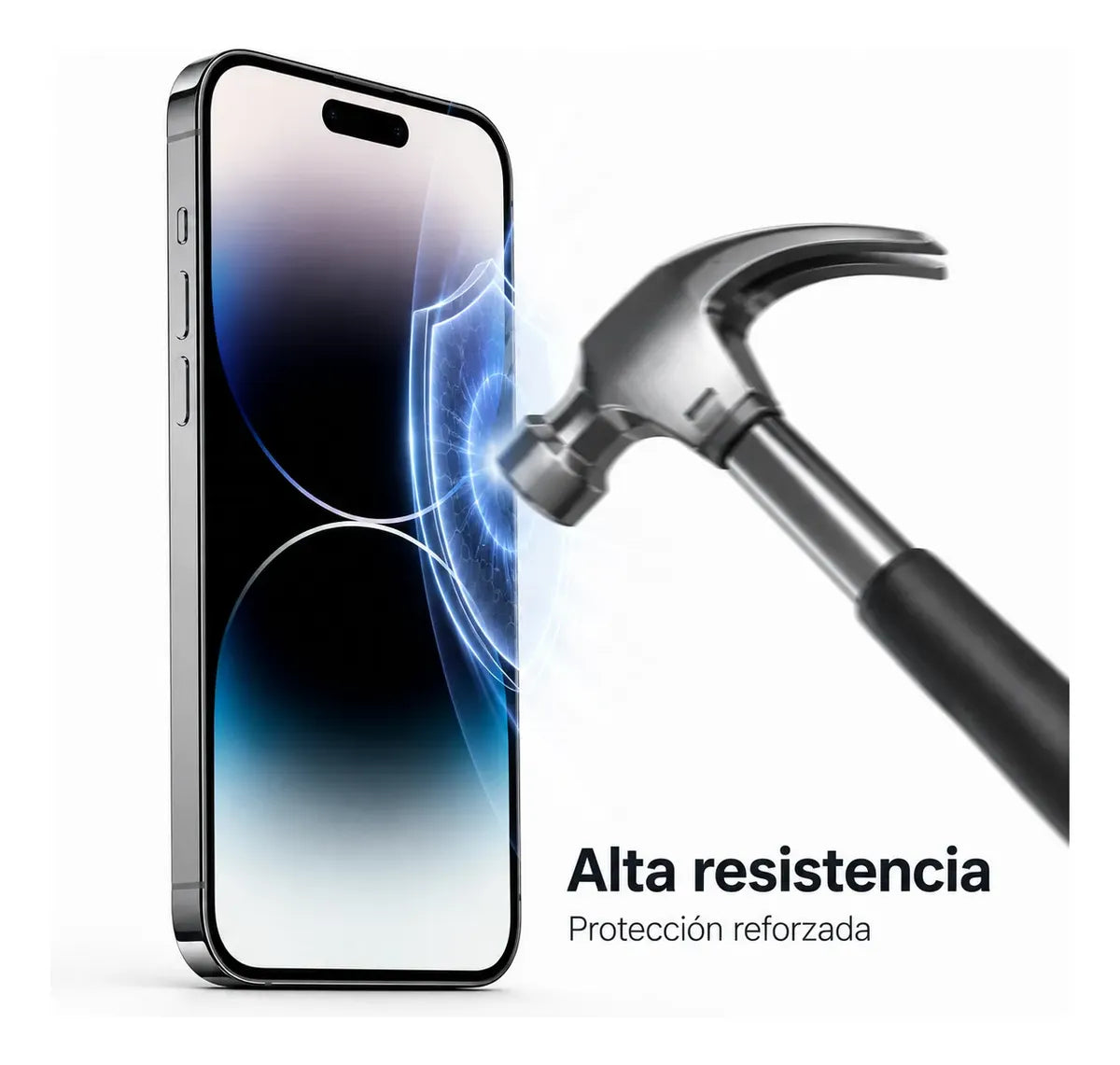 Vidrio Templado Blindado Protector Pantalla para iPhone
