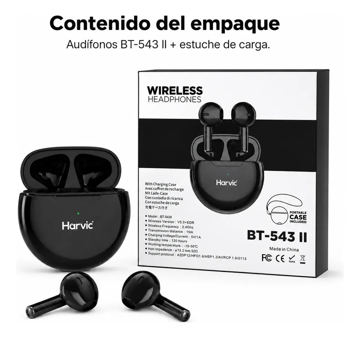 Audifonos Diadema Bluetooth Inalambricos Plegables Microfono