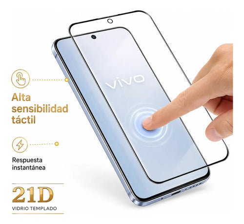 Vidrio Templado Blindado Protector Pantalla para Vivo Y17S