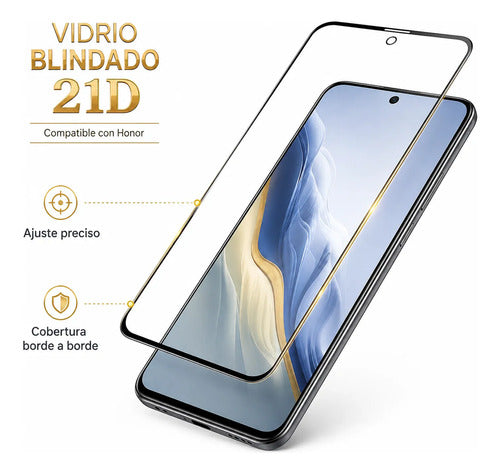 Vidrio Templado Blindado Protector Pantalla para Honor X5C