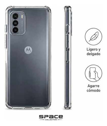 Estuche Space Antigolpes Transparente para Motorola — foto 3