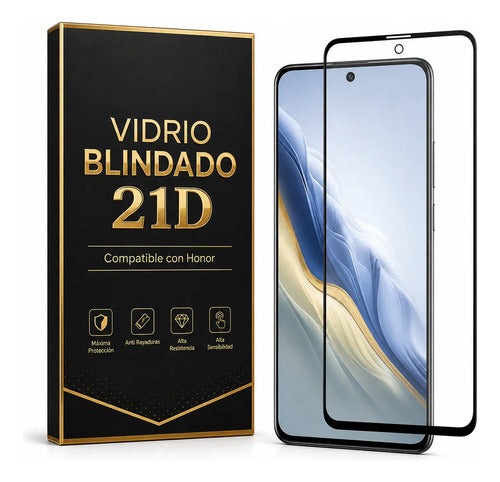 Vidrio Templado Blindado Protector Pantalla para Honor X5C
