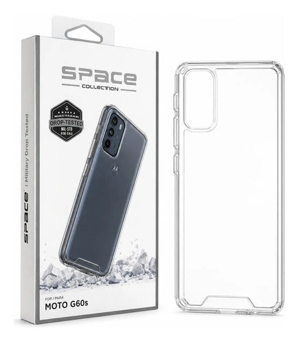 Estuche Space Antigolpes Transparente para Motorola — foto 1