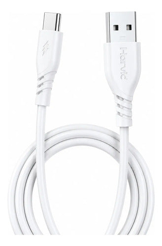 Cable Usb Tipo C Carga Rapida Datos 1 Metro Reforzado Malla