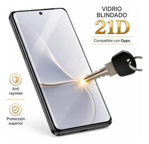 Vidrio Templado Blindado Protector Pantalla para Oppo A60