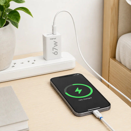 Cargador Pared Carga Rapida 20w Qc 3.0 Usb Cable Tipo C — foto 4