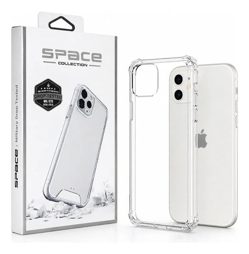 Estuche Space Antigolpes Transparente para Iphone — foto 1