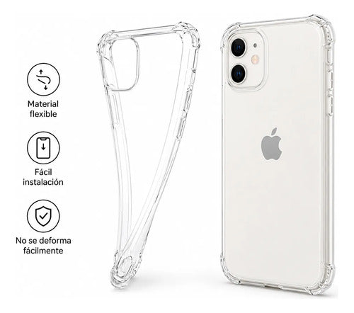 Estuche Space Antigolpes Transparente para Iphone — foto 2