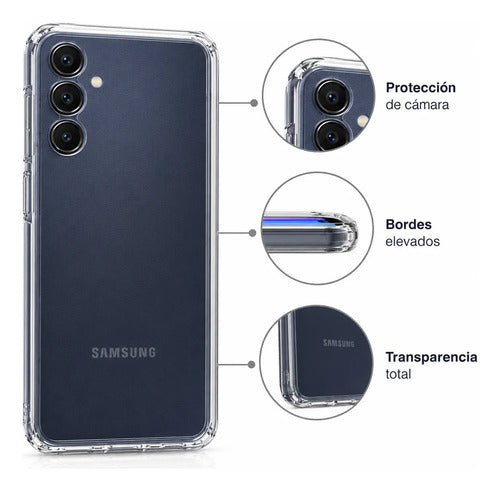 Estuche Space Antigolpes Transparente para Samsung — foto 5