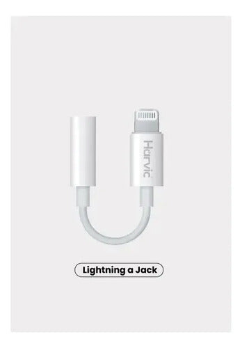 Adaptador Lightning a Jack 3.5 mm Harvic para iPhone y iPad – foto 8