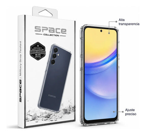 Estuche Space Antigolpes Transparente para Samsung — foto 1