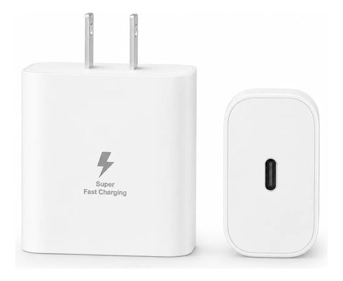 Cargador Pared 45w Usb C Carga Rapida Samsung iPhone Xiaomi