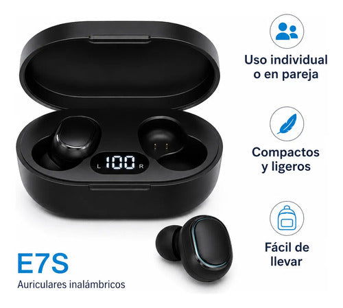 Audifonos Bluetooth Inalambricos In Ear Estuche Carga Tactil