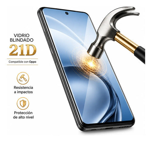 Vidrio Templado Blindado Protector Pantalla para Oppo A60
