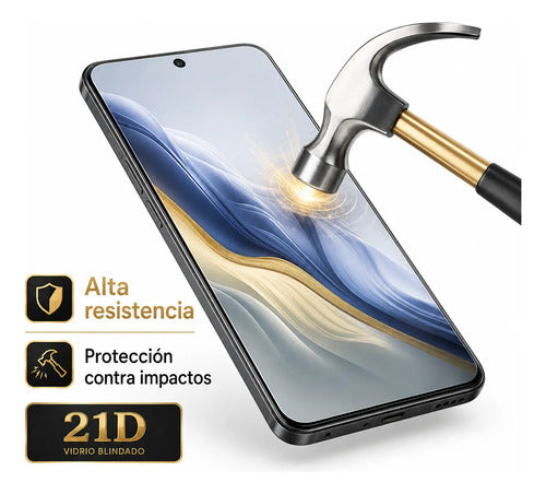 Vidrio Templado Blindado Protector Pantalla para Honor X5C