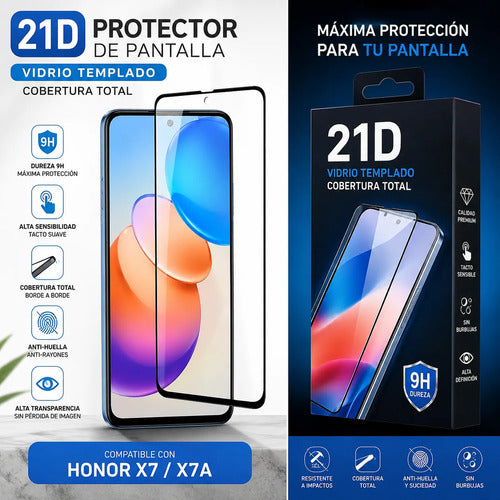 Protector de Pantalla Vidrio Templado Full Cover 9D / 21D