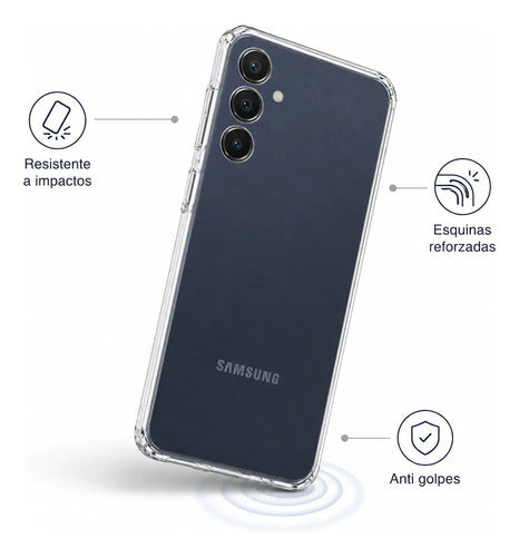 Estuche Space Antigolpes Transparente para Samsung — foto 2