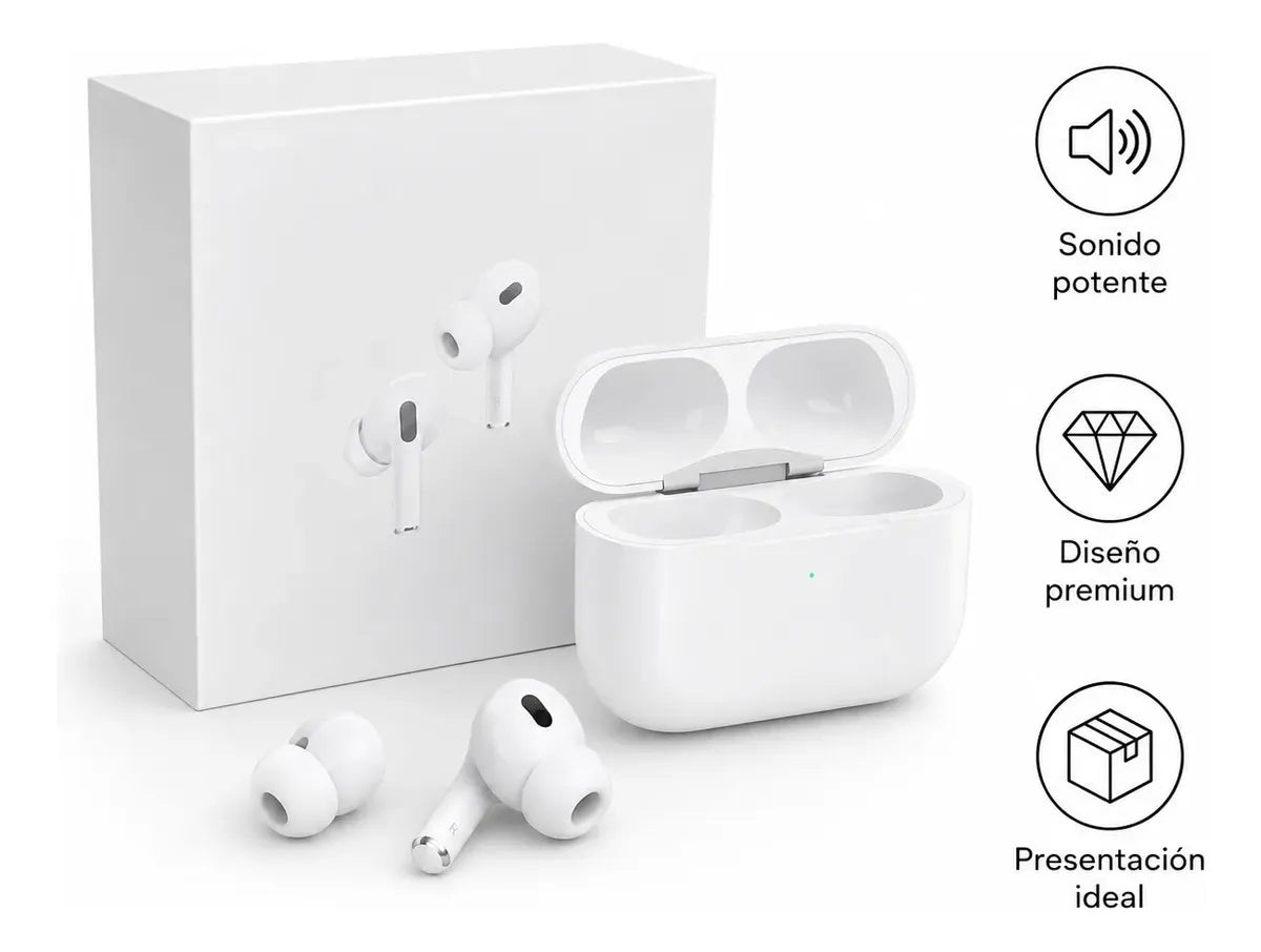 Audífonos Bluetooth Pro 3 In-Ear con Estuche de Carga